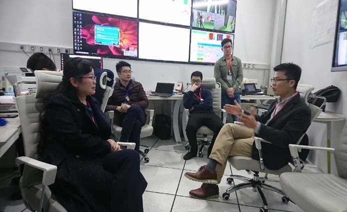 黄明欣教授团队与GPPD谱仪团队进行学术讨论 黄明欣教授团队与GPPD谱仪团队进行学术讨论