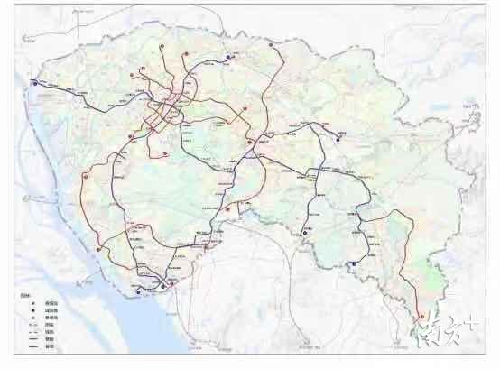 重磅到2035年东莞将形成12条轨道交通线路
