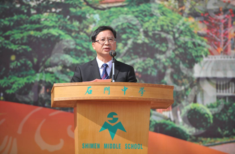 石门中学校长李卫东.南方 记者 戴嘉信 摄