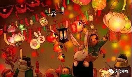 ▲送孩儿灯 ▲送孩儿灯