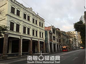 图为位于文明路的广东区委旧址。