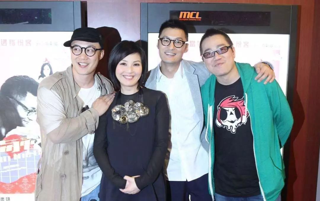 右一为彭浩翔导演 右一为彭浩翔导演