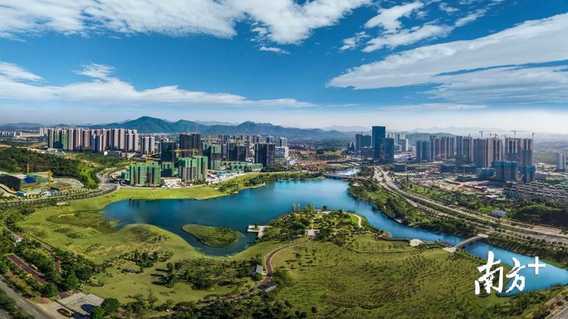 中新广州知识城南起步区。中新广州知识城供图