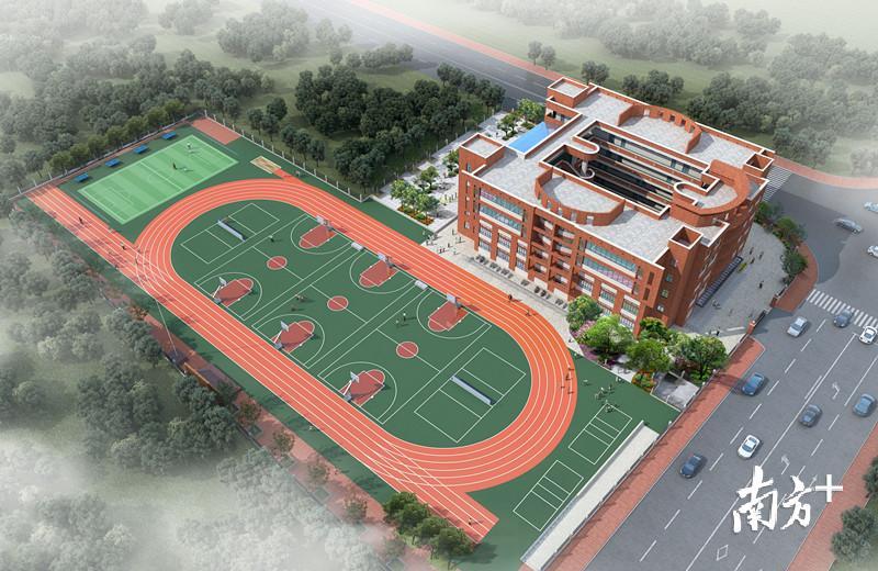 广州中学名雅校区效果图 广州中学名雅校区效果图