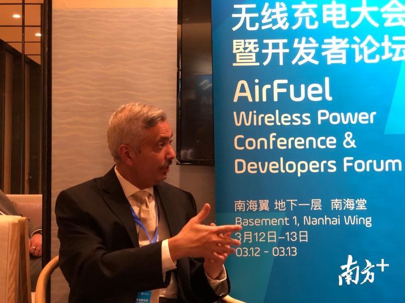 AirFuel主席Sanjay Gupta。李荣华摄影