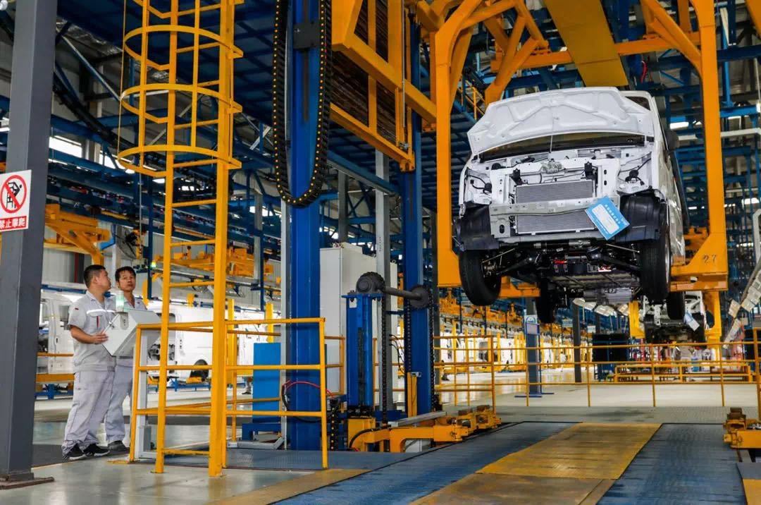 肇庆高新区中电新能源汽车。图源 肇庆高新发布