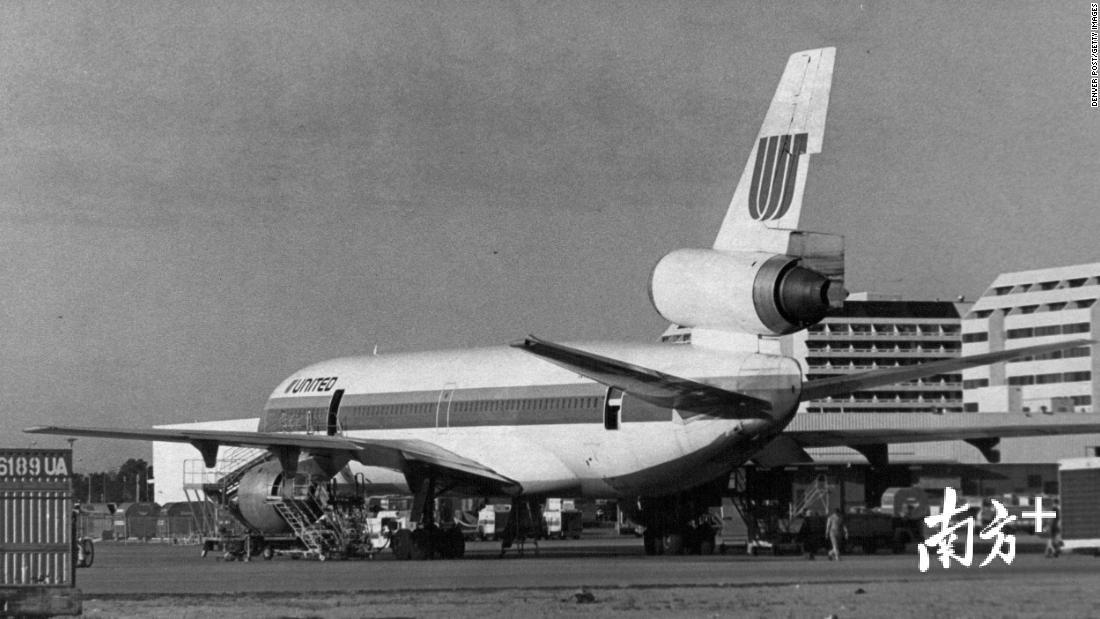 1979年拍摄的一架美国航空公司麦克唐纳·道格拉斯DC-10客机。网络图片