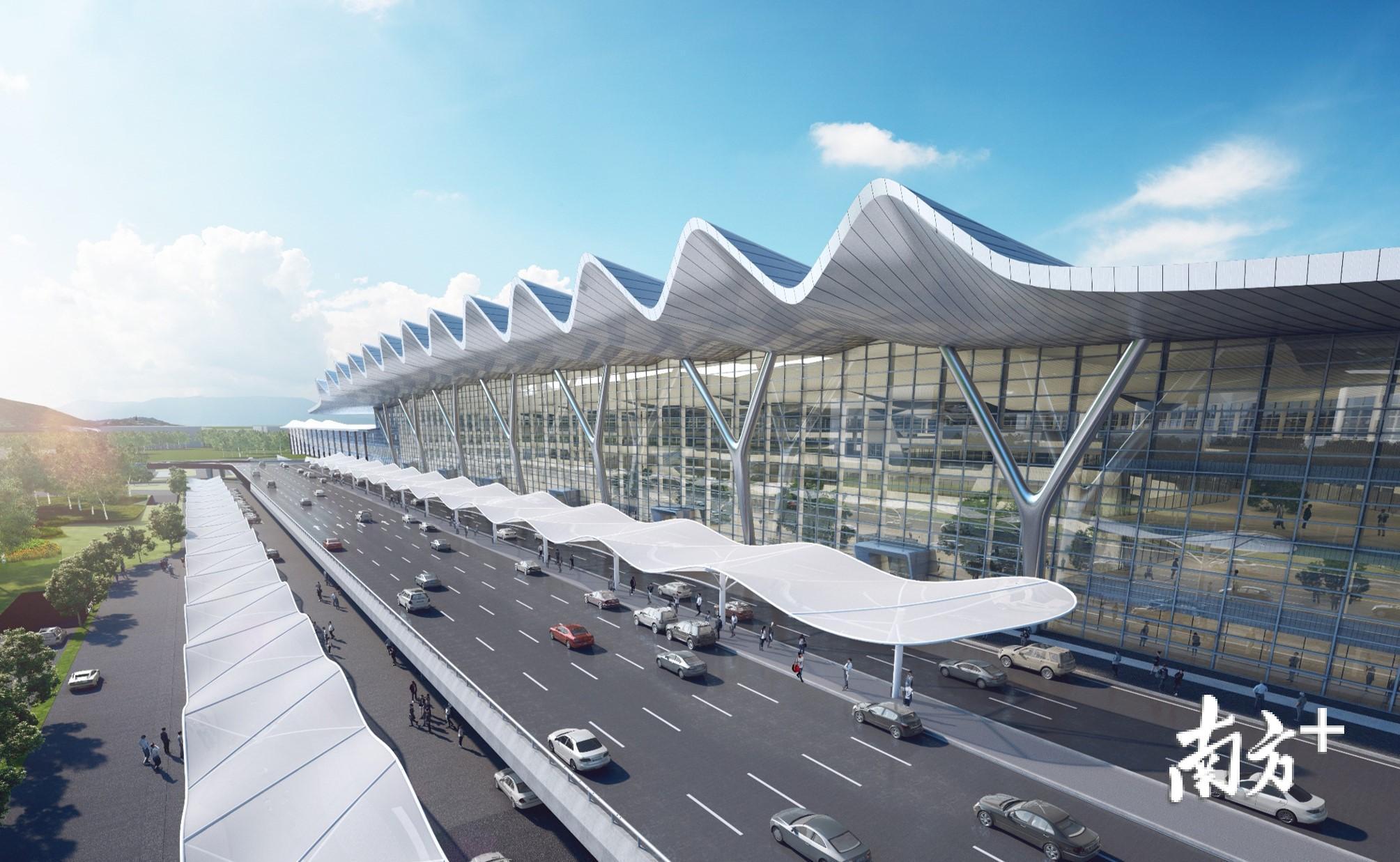 投资80亿元珠海机场将扩容改造效果图曝光