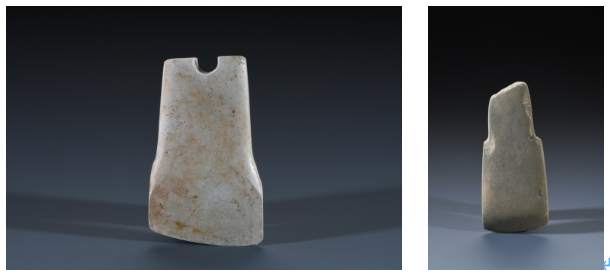 △茶岭遗址出土玉石器