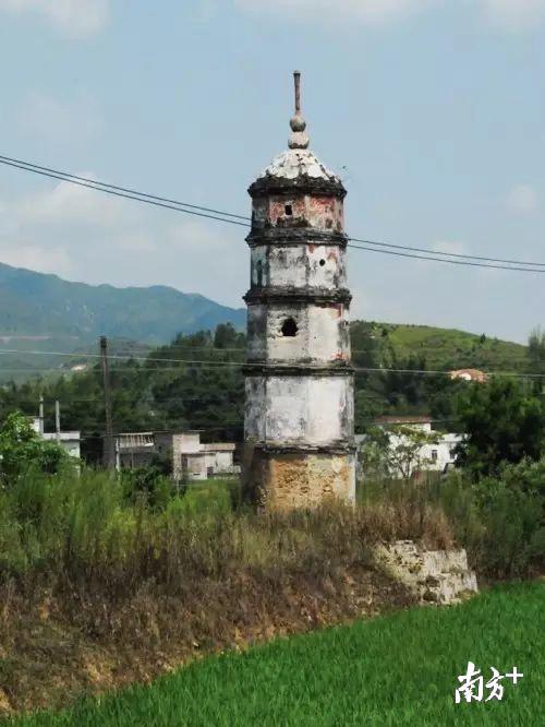 欧江村的古建筑。 欧江村的古建筑。