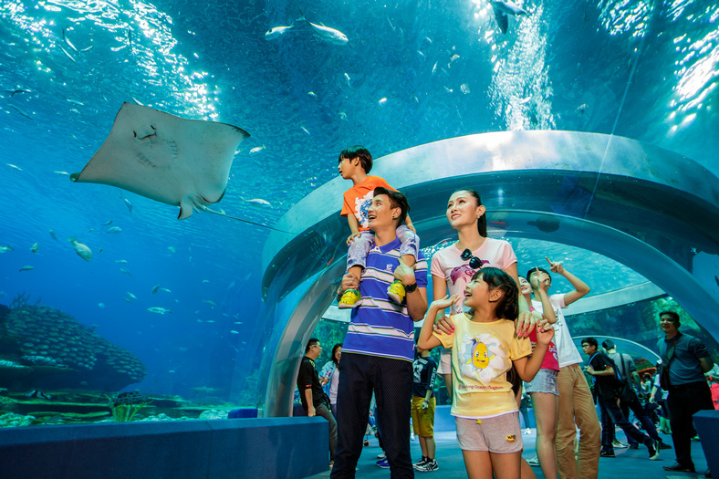 珠海长隆海洋王国广受欢迎。