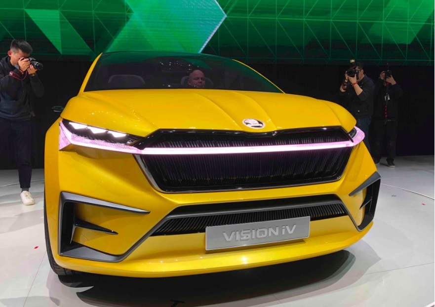加强数字化升级斯柯达visioniv概念车中国首秀