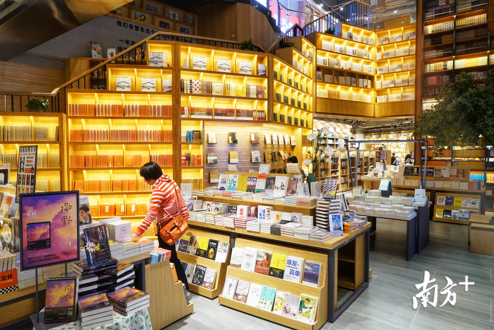 从冷清的传统书店到节假日一座难求的网红书店，四阅书店的逆袭之路映射了整个行业的大变革。梁素雅 摄