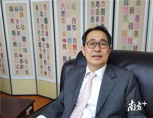 韩国驻广州总领事洪性旭。受访者供图