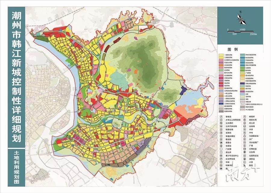 韩江新城规划图。资料图 韩江新城规划图。资料图