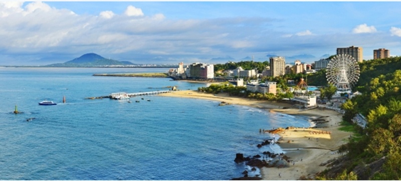 美丽沙扒湾。