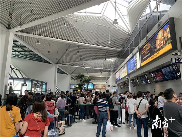五一惠州机场吞吐旅客近3万人次比增44