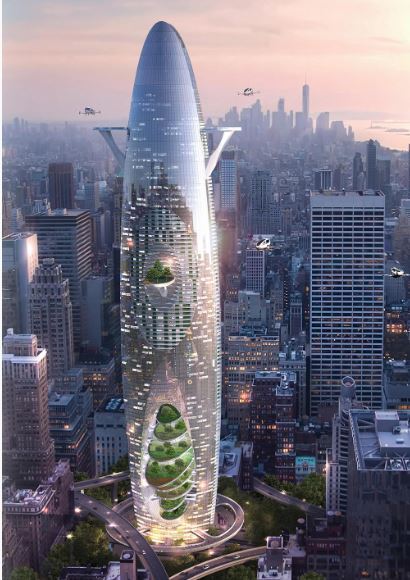 未来派空中建筑!2019 evolo摩天大楼竞赛获奖作品公布