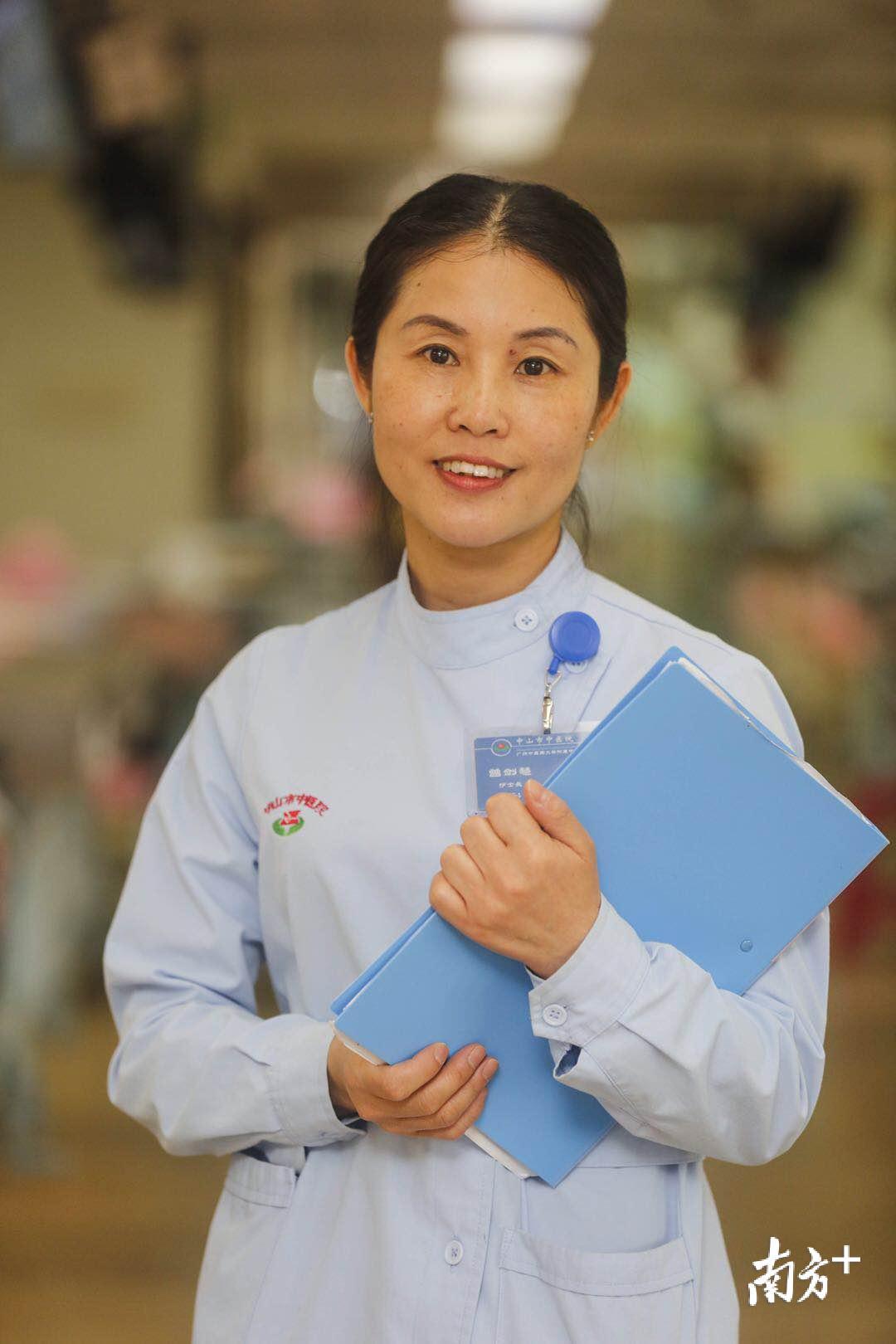 曾剑慧,中山市中医院肾内科护士长.