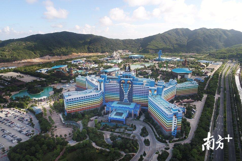 珠海长隆海洋王国景区。关铭荣 摄