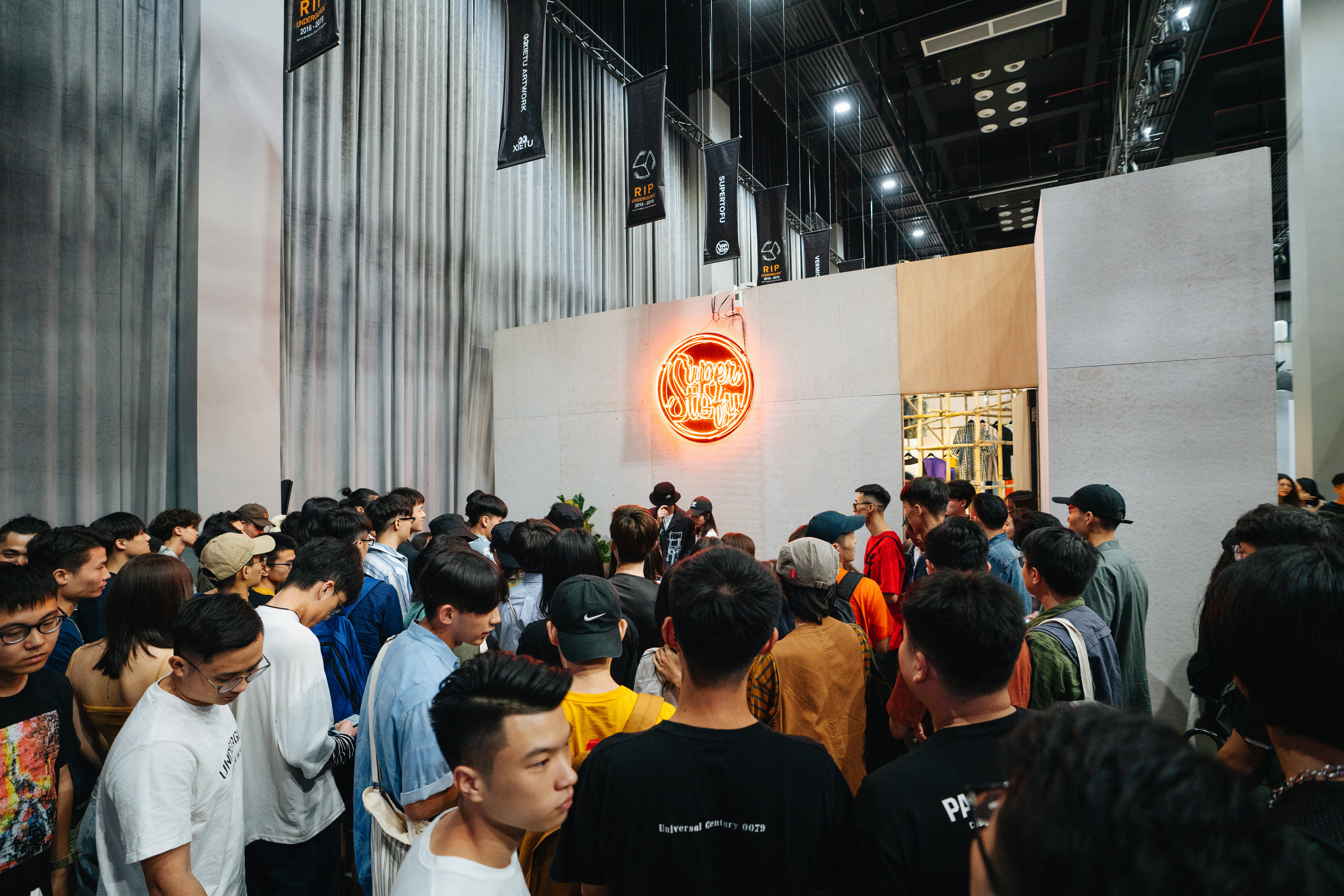 SUPERTOFU在最后一届的暗地莞品牌联展（受访者供图）