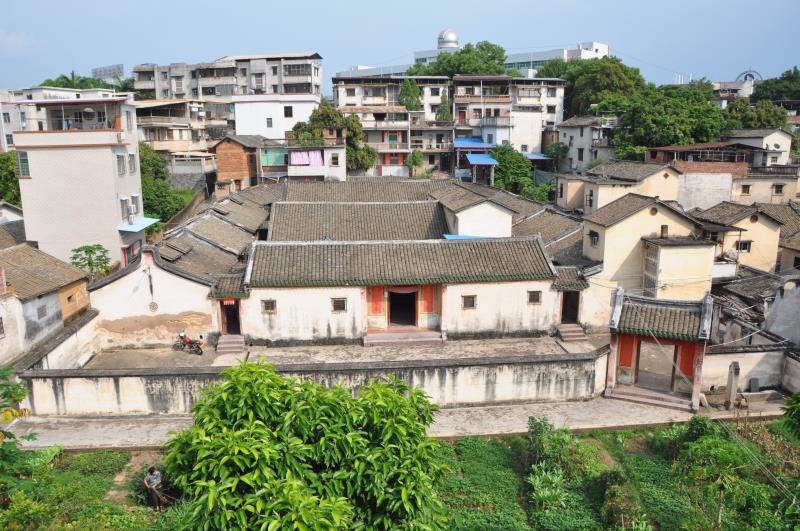张棣昌的故居敦本堂位于今梅江区金山街道东街村。赖俊权 摄