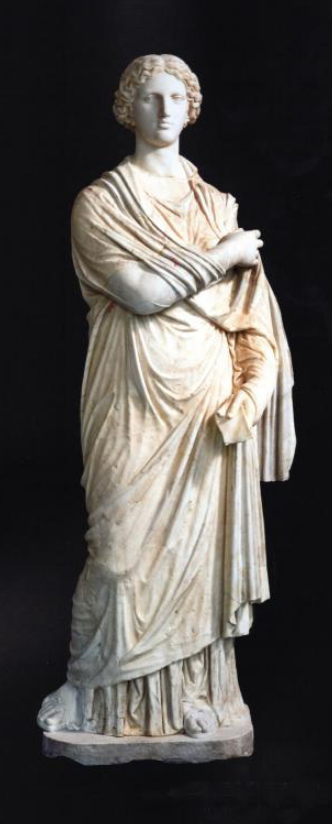 △历史女神克利俄雕像