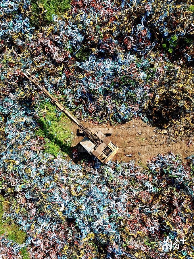 汕头共享单车被损坏现象较为突出。