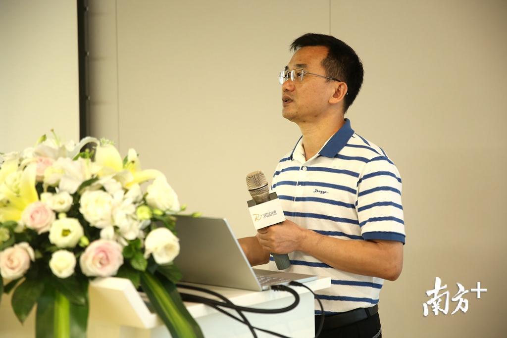 国药汕头金石制药副总经理陈茂棠。