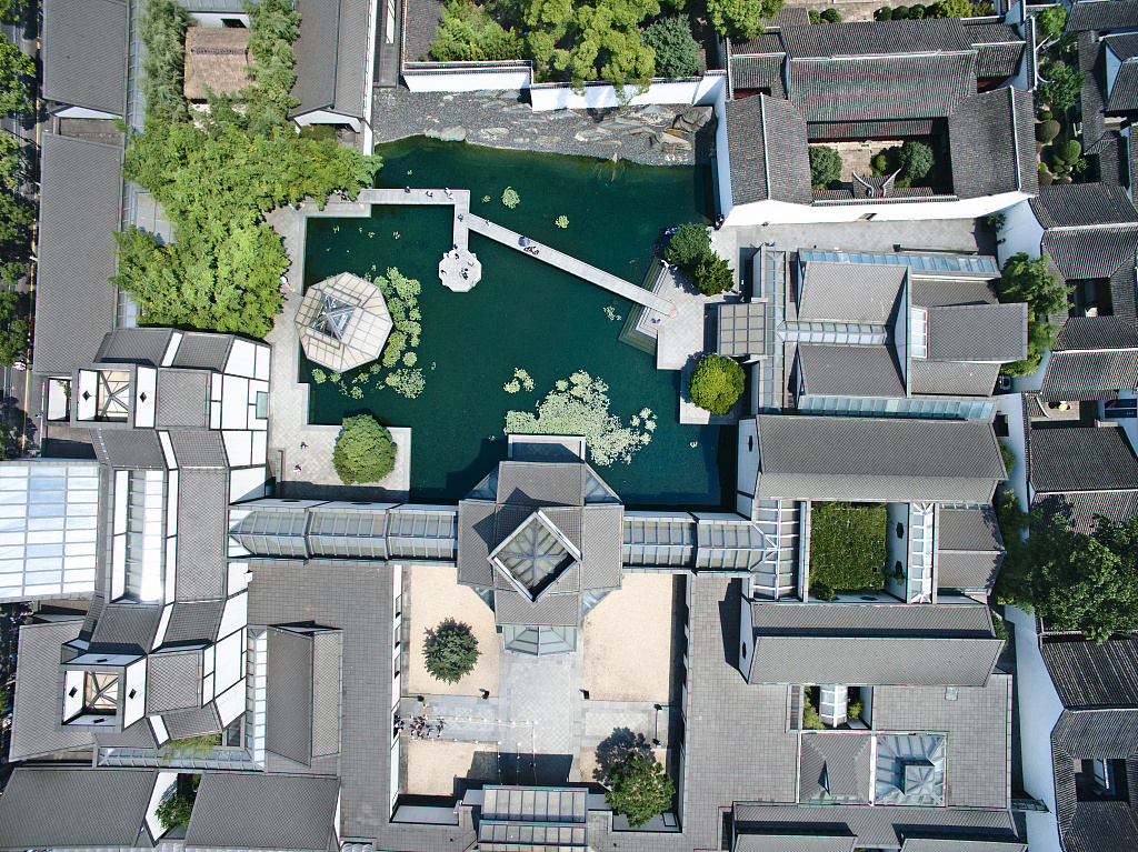 苏州博物馆。图片来源：视觉中国