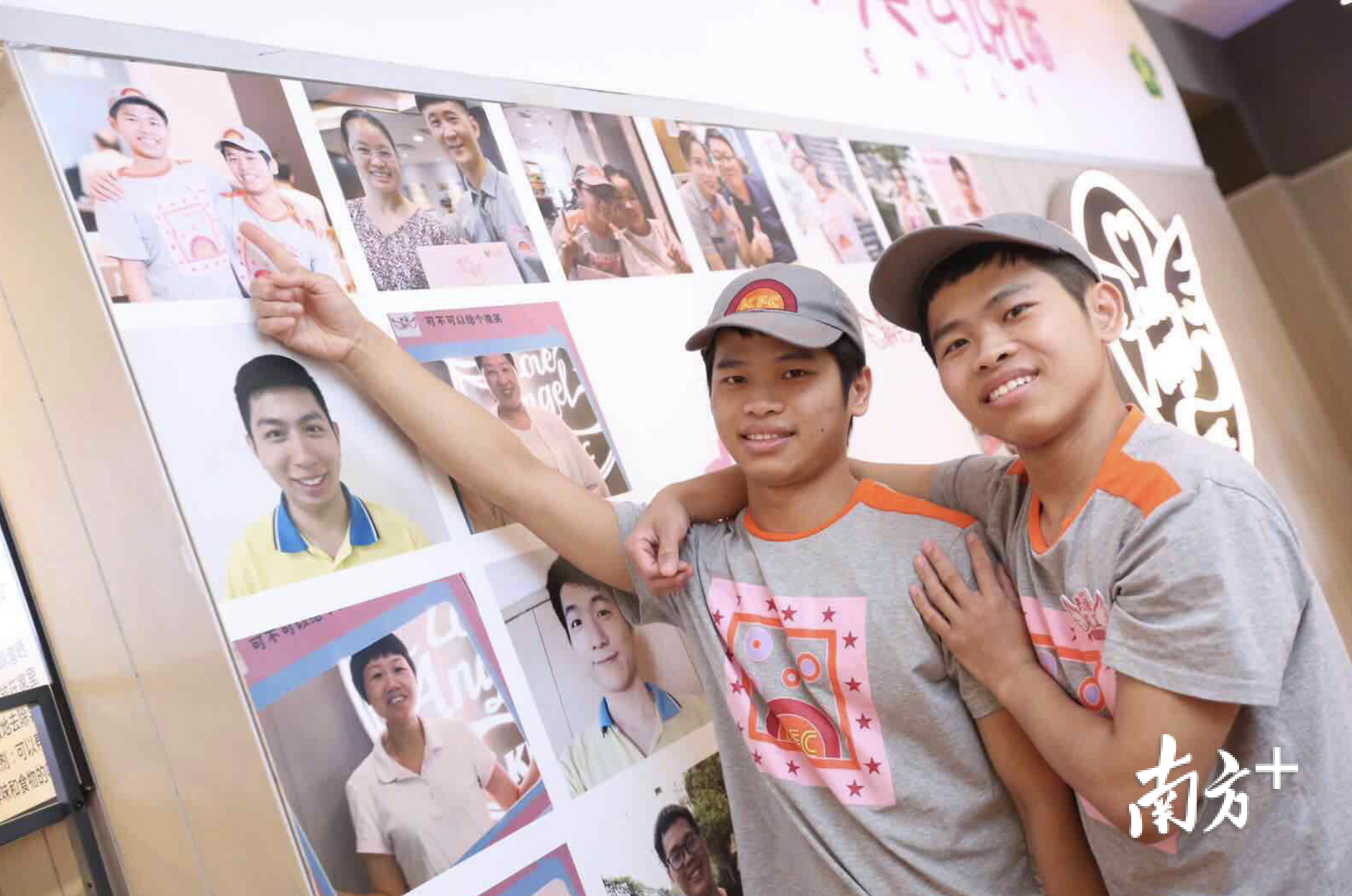 双胞胎兄弟成为“天使员工”。