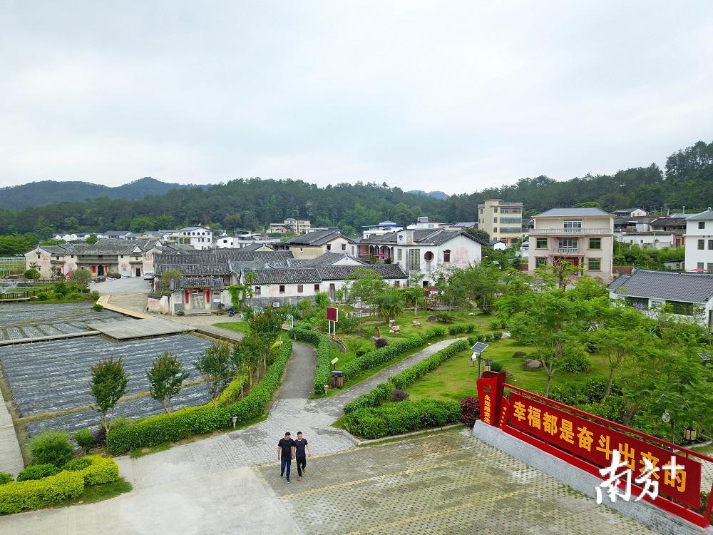 大埔县西河镇北塘村通过艺术活化古村,乡村充满生机和活力。南方日报记者 何森垚 摄 大埔县西河镇北塘村通过艺术活化古村,乡村充满生机和活力。南方日报记者 何森垚 摄