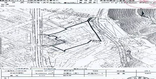 建设用地红线图 建设用地红线图