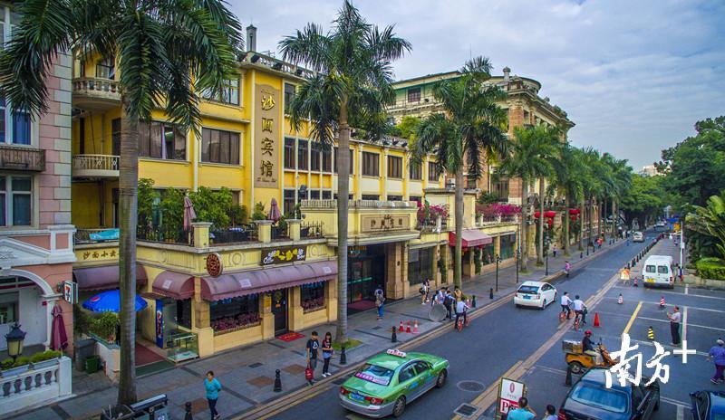 沙面宾馆。 摄影:肖雄 沙面宾馆。 摄影:肖雄