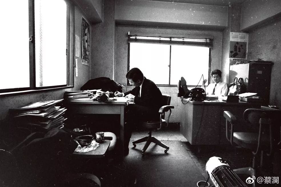 蔡澜在邵氏公司日本办事处