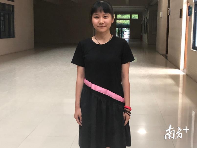 在老师看来，林伽禧是一位学习刻苦而且心态非常好的学生。