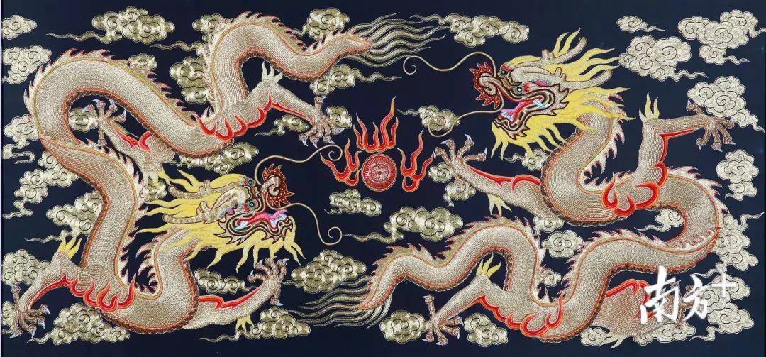 双龙图 78cmx150cm 双龙图 78cmx150cm