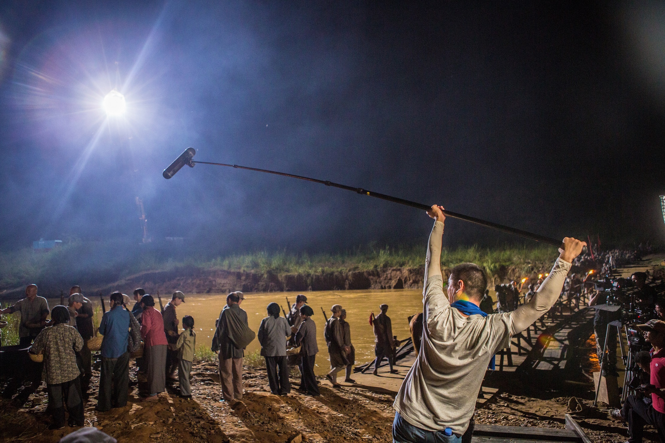 视频 多图|在梅州兴宁拍摄的电影《生死坚守》台前幕后原来是这样