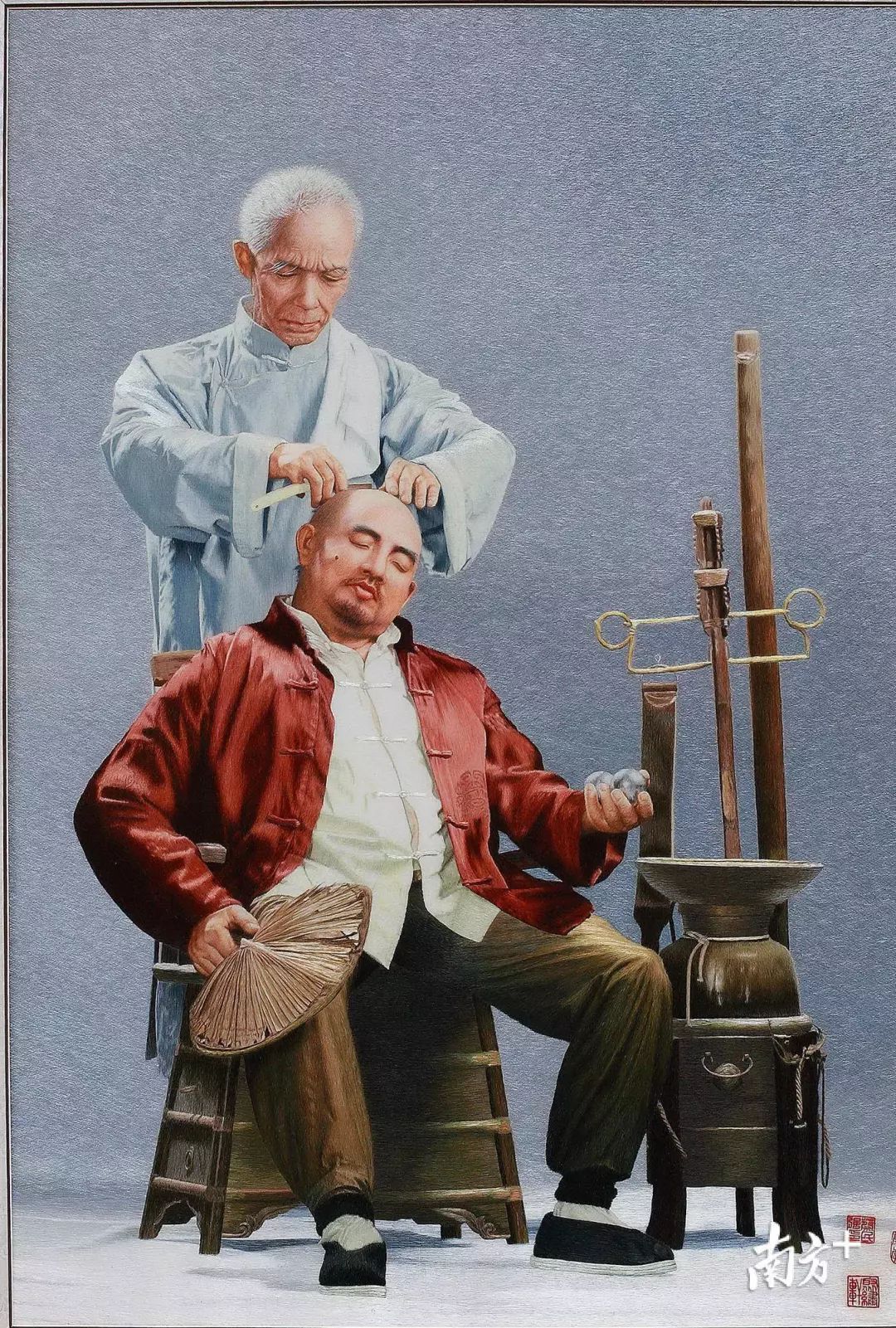 剃头匠 142cmx99cm 剃头匠 142cmx99cm