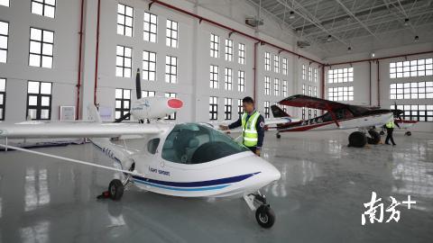 珠海航空产业。关铭荣 摄