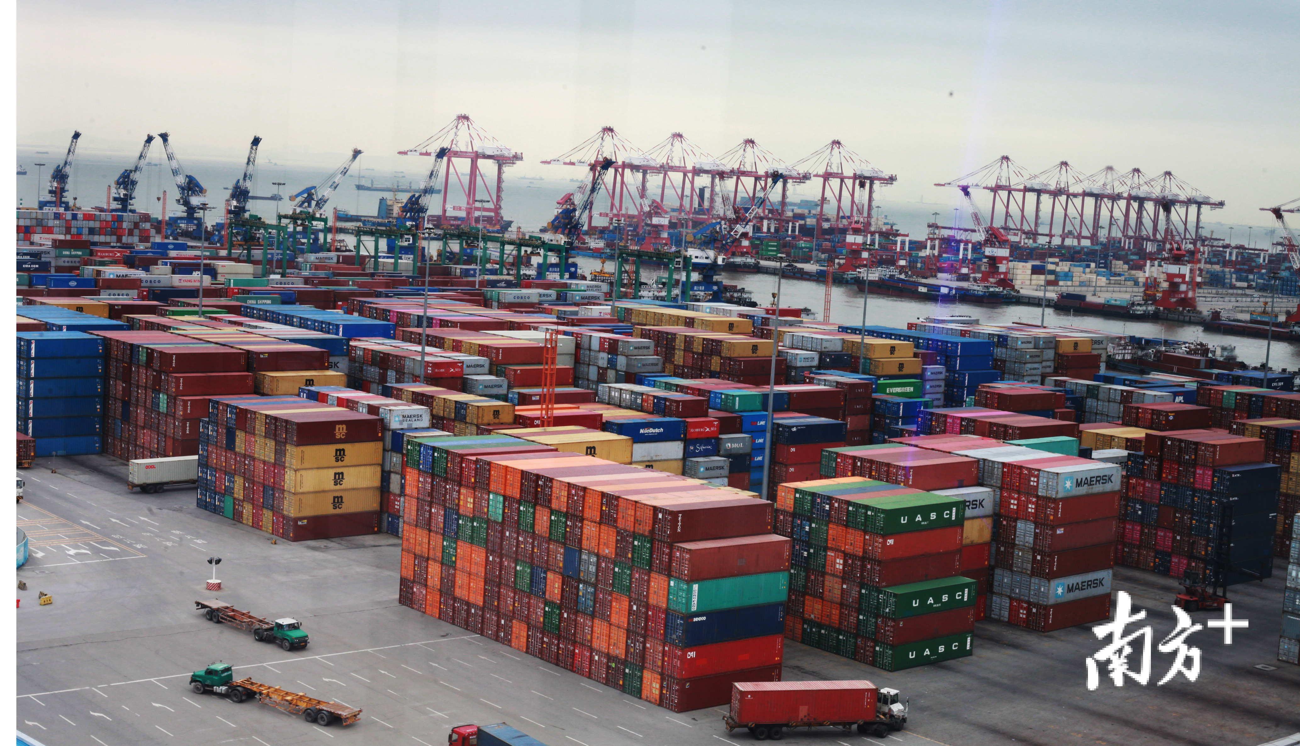 南沙港。梁文祥 摄