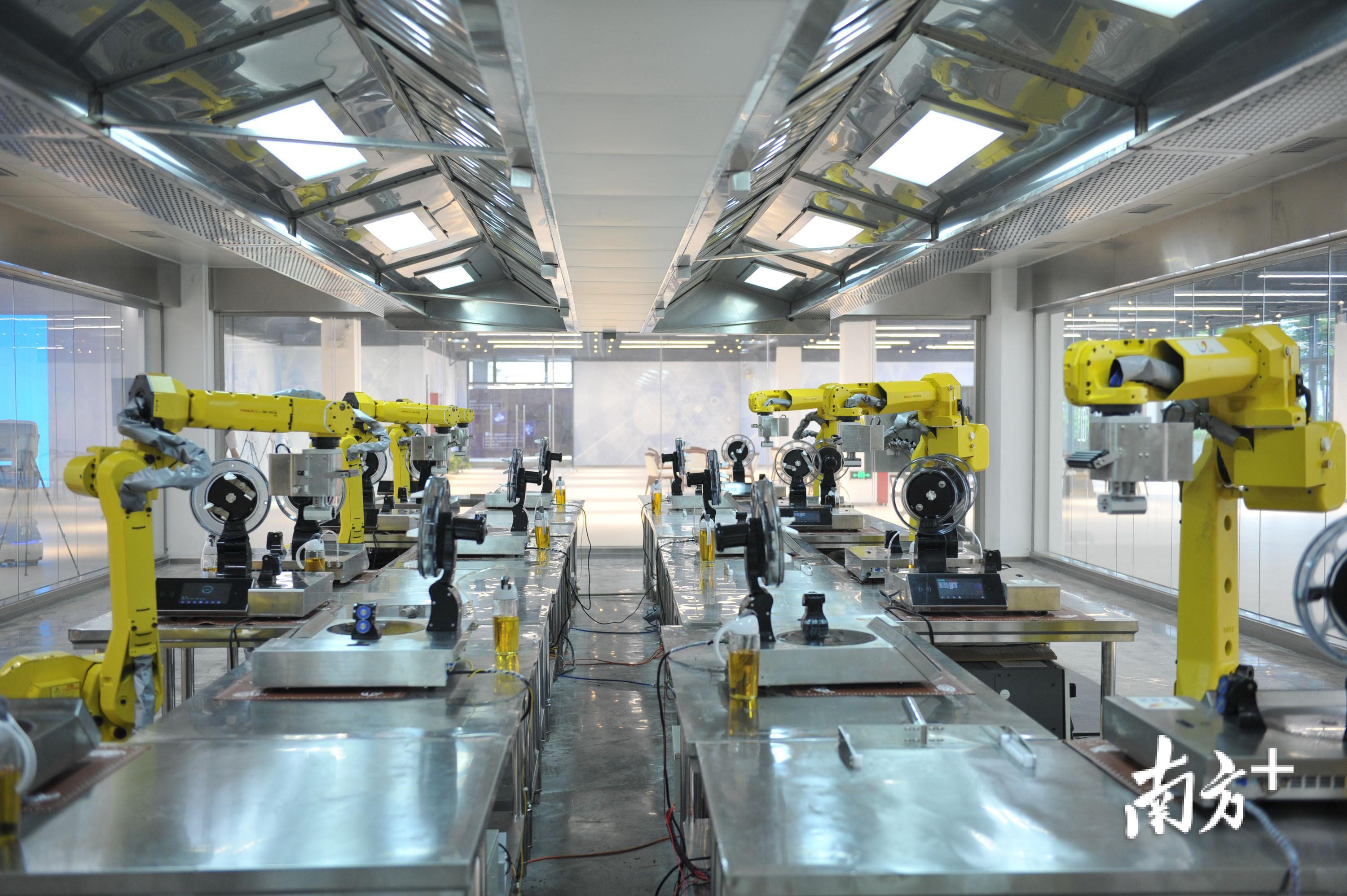 碧桂园跨界转型机器人产业。戴嘉信 摄