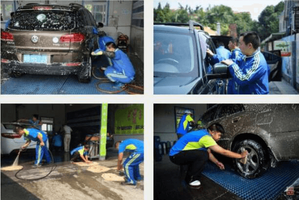 喜憨儿洗车行是自闭症人群就业的一个成功案例