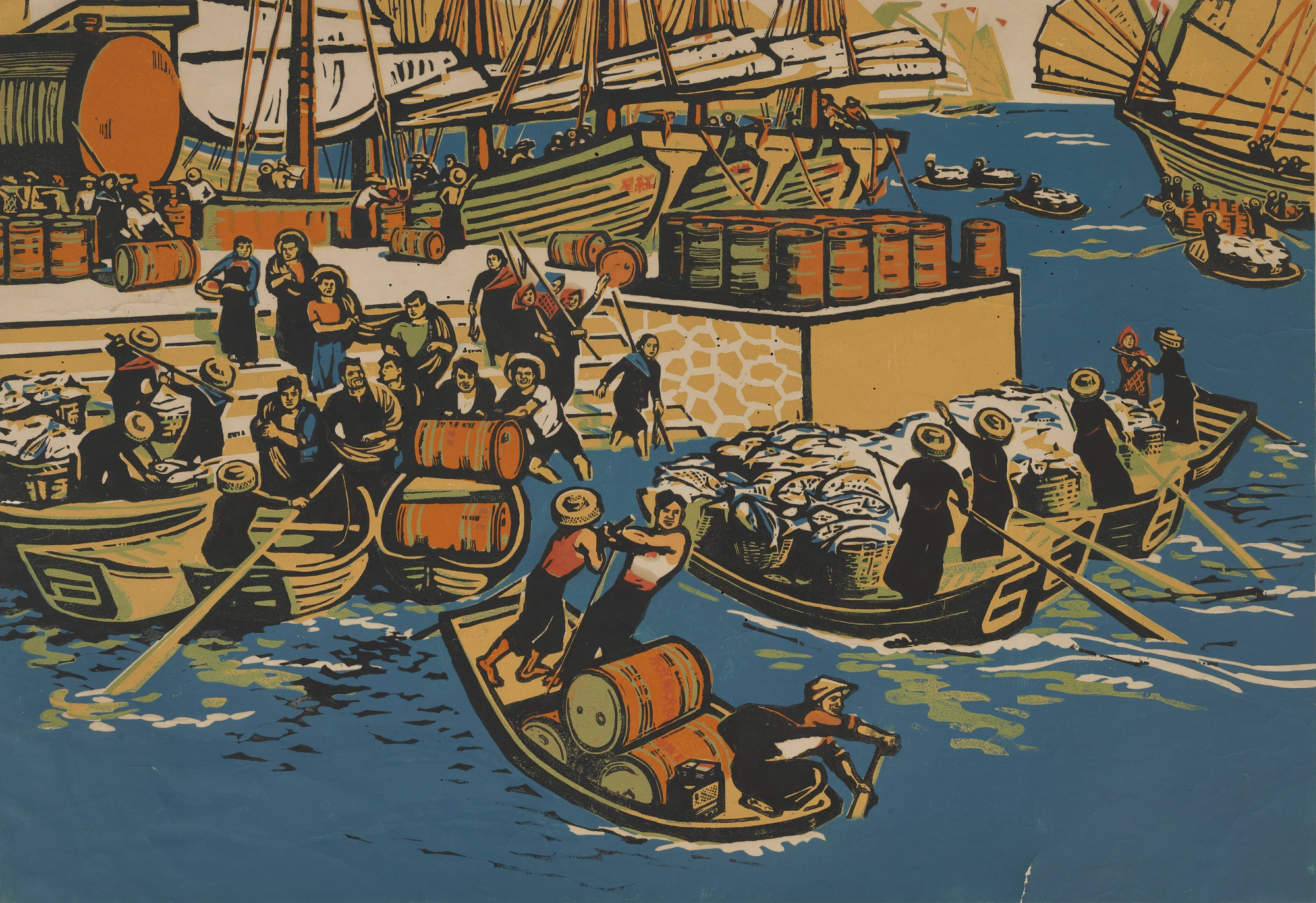 来广美赏百幅院藏主题作品回眸父辈眼中的南国海疆