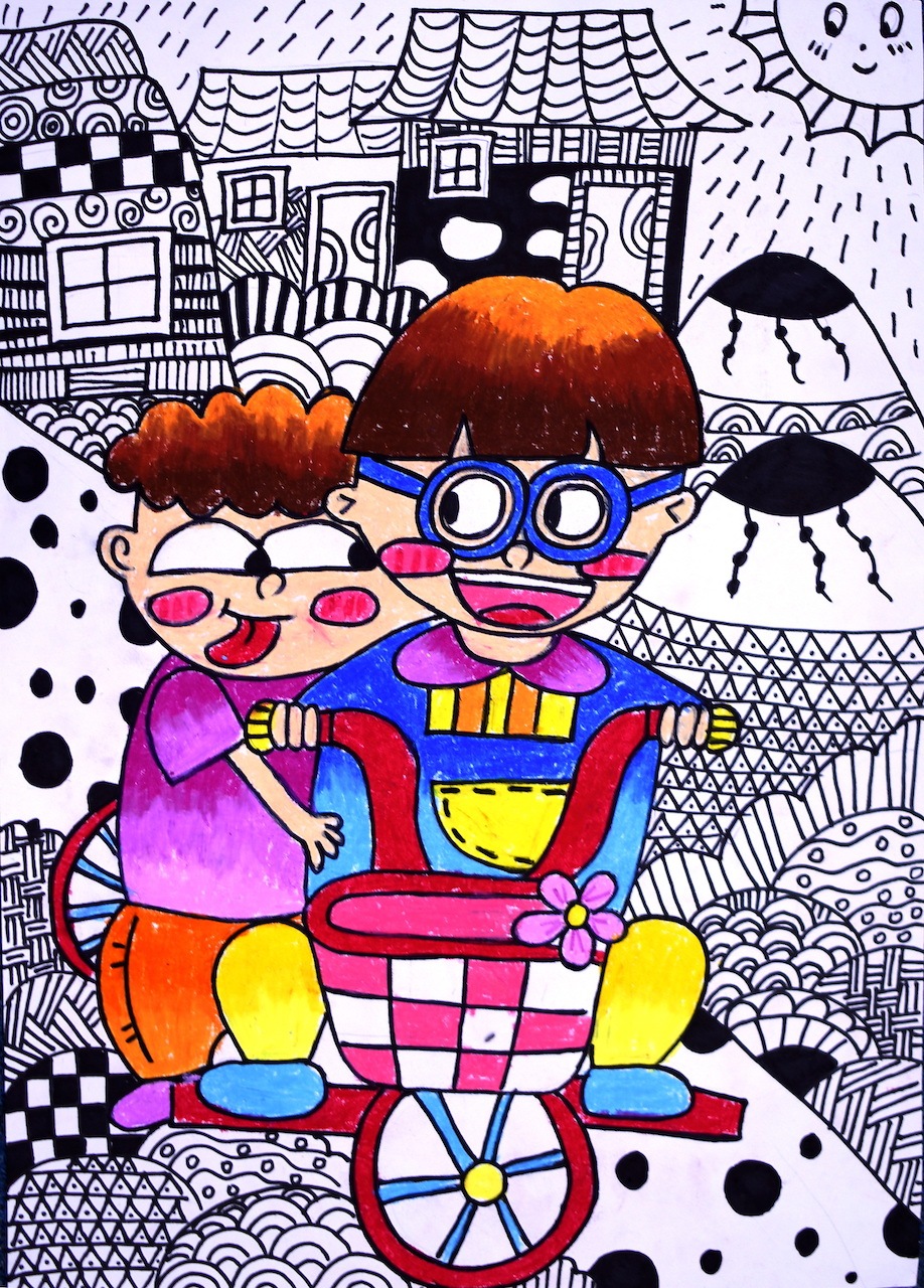 低年级组一等奖 中心小学 梁思晴