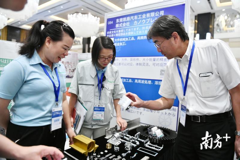 2019智能制造和节能环保产业推介会暨中日企业对接会现场。戴嘉信 摄