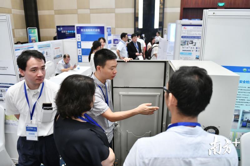 2019智能制造和节能环保产业推介会暨中日企业对接会现场。戴嘉信 摄