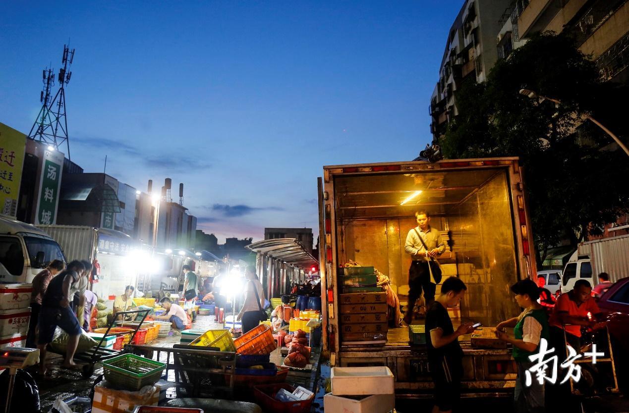 中山光明市场最后一个凌晨留不住时光留下记忆图集