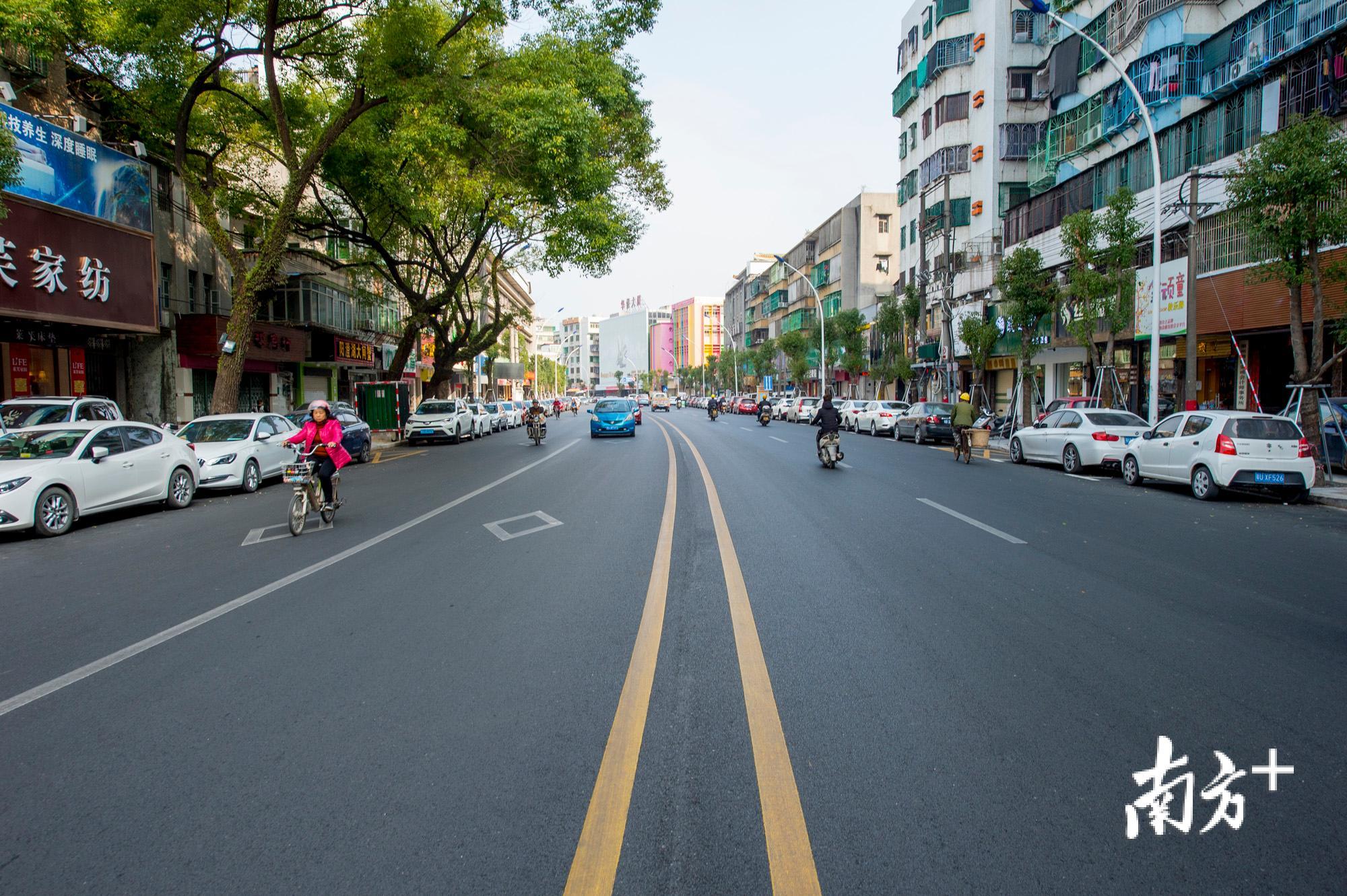 环城路改造后。 环城路改造后。