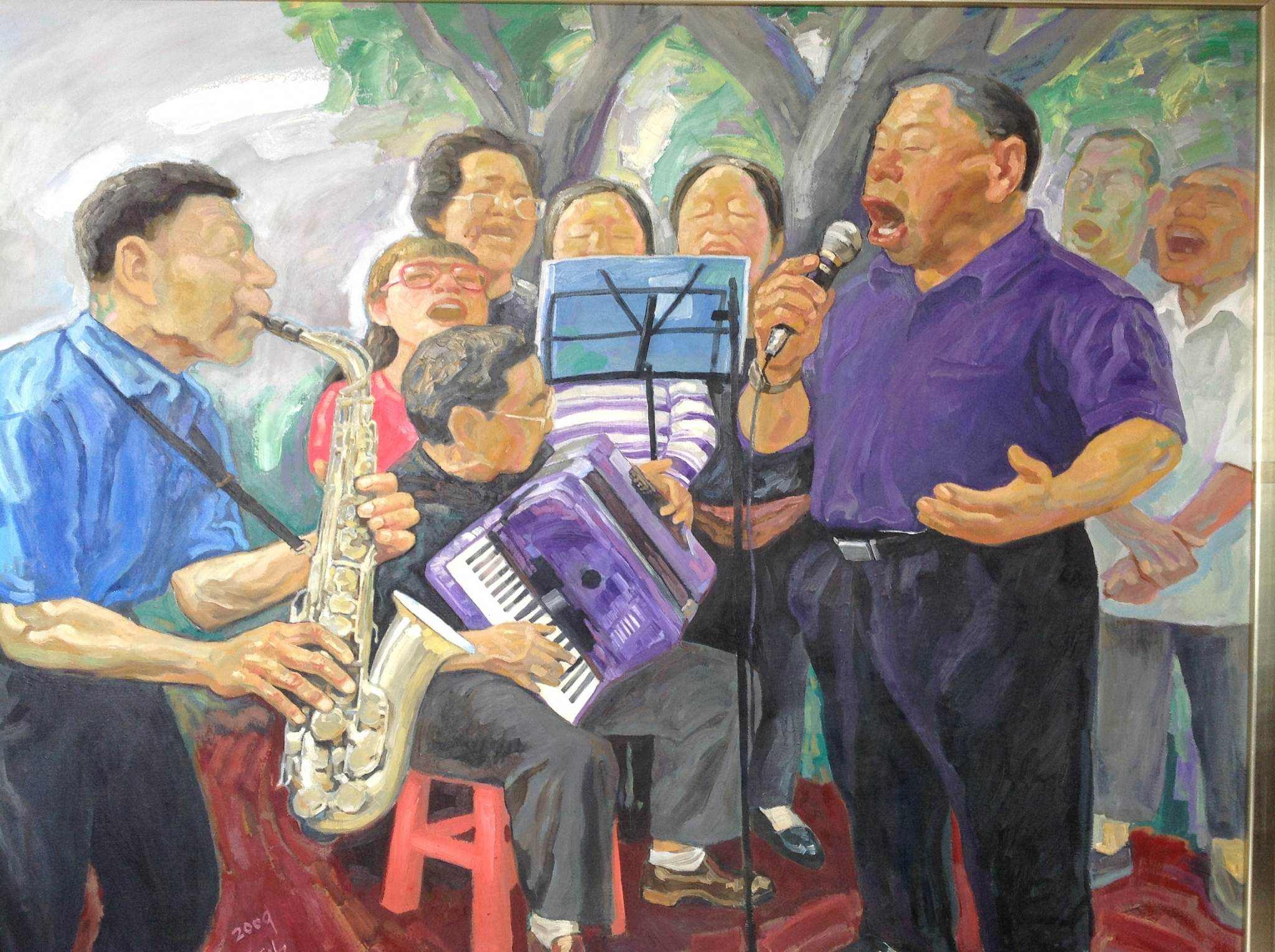 收藏在线｜这名画家笑看人间百态，热衷为岭南文化造像【转发有奖】_